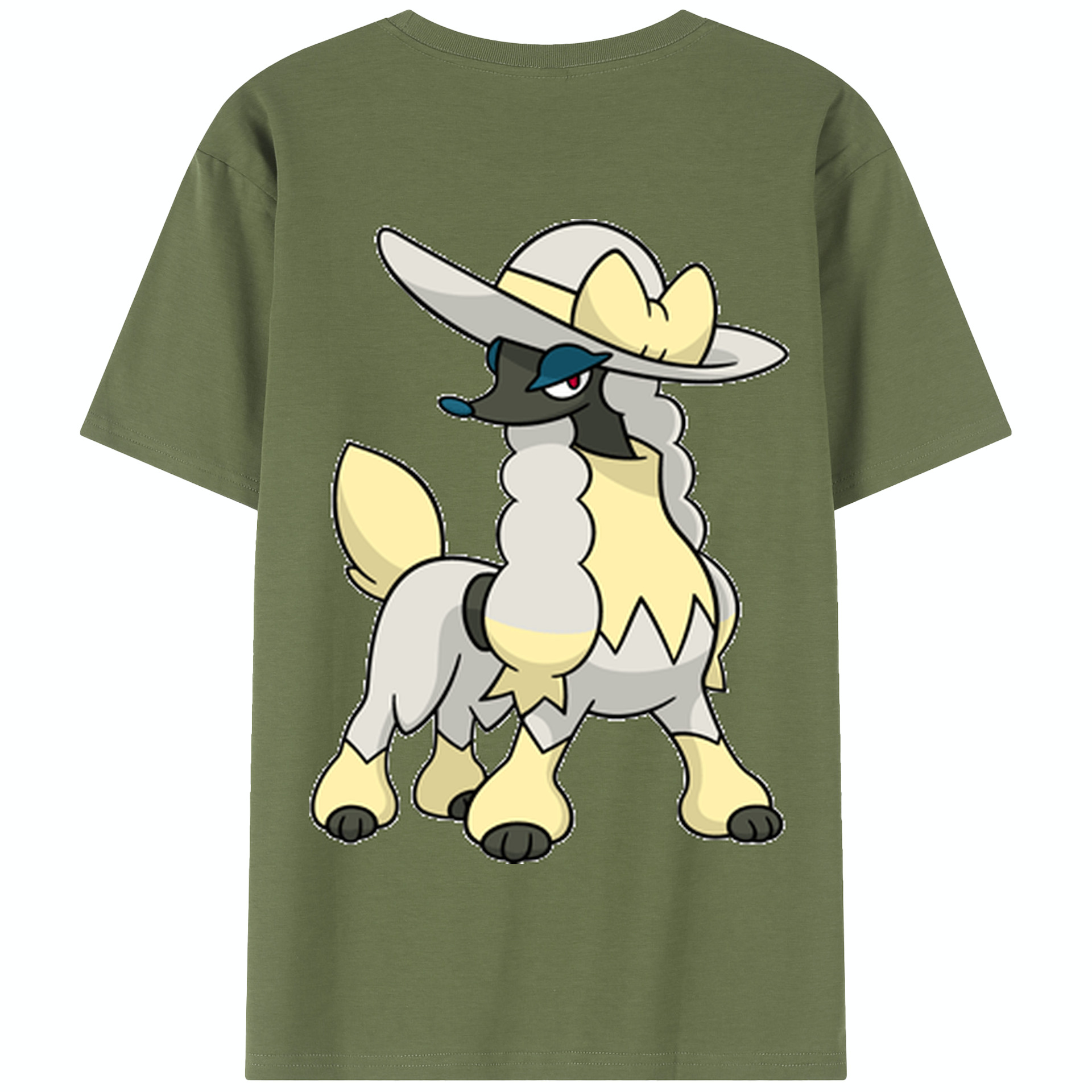 （画像用） ポケットモンスター Pokémon 綿100％半袖Tシャツ（背面プリント）